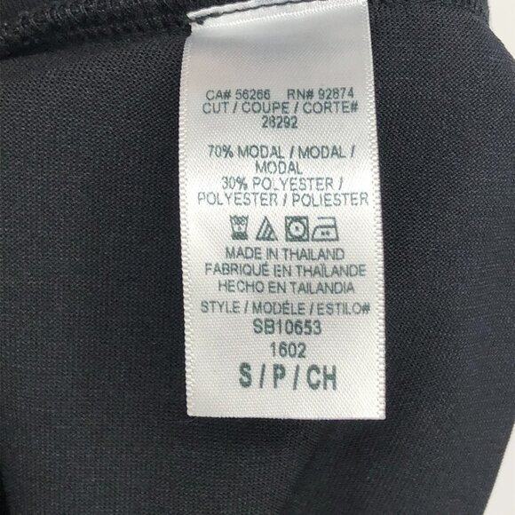 Splendid Black Micro Mini Skirt elastic waist attached shorts (skort) SP - Picture 6 of 16